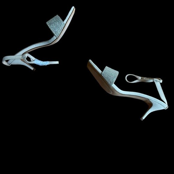 Rhinestone Lulus Shylaa Strappy Sandals Shoes Size 9 NIB - Picture 6 of 8